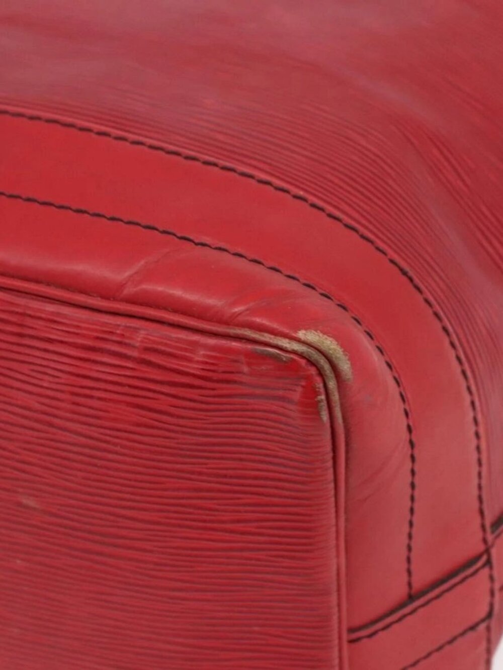 LOUIS VUITTON Epi Noe Shoulder Bag Red M44007 LV Auth 170172 - Picture 5 of 16